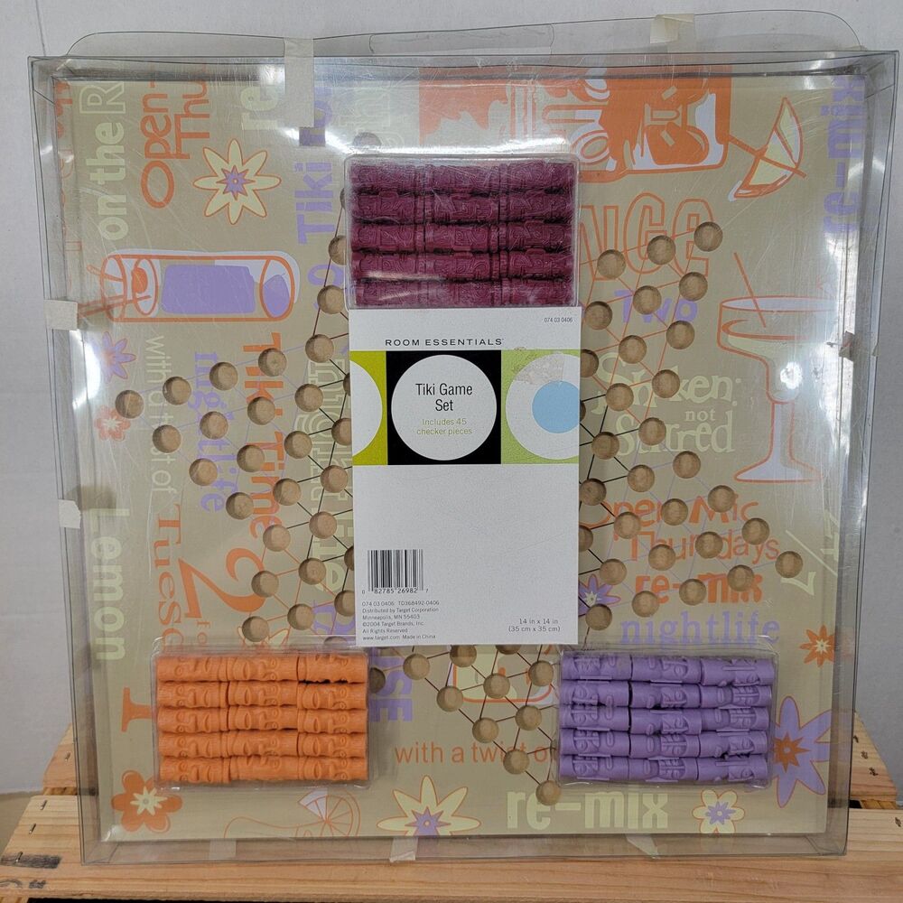 Chinese Checkers: Tiki Game Set